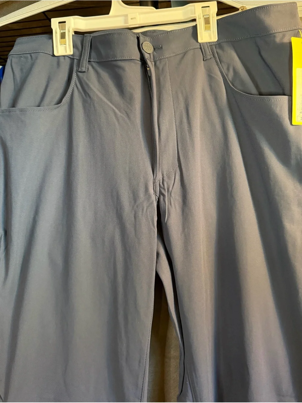 all in motion Men's Navy Relaxed Fit Moisturizing Wicking Pants 36x30